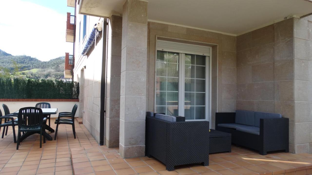 Apartamento Con Terraza Y Jardín En Bakio Exterior foto